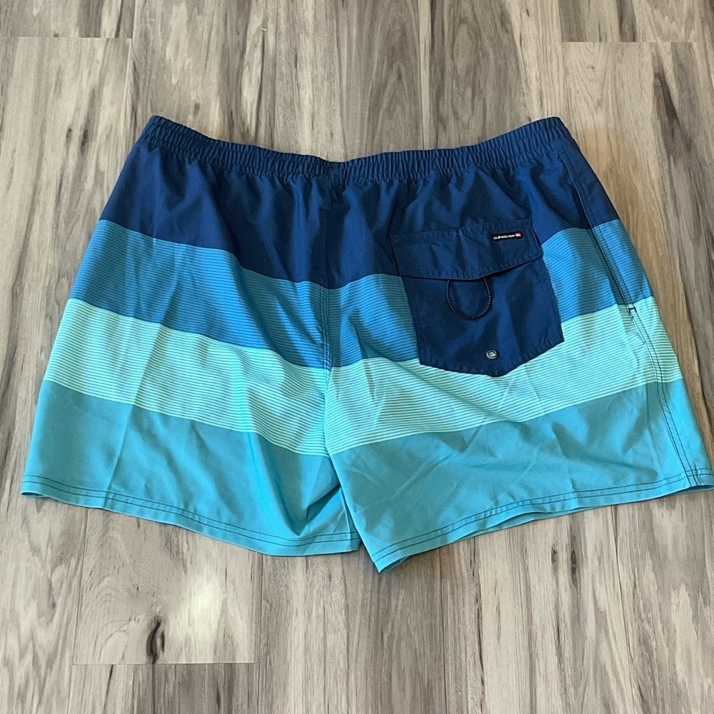 Quiksilver Men’s Swim Trunks/Shorts, Board Shorts, Stripes, Y2K Size XXL, 2X NWT - Picture 5 of 7
